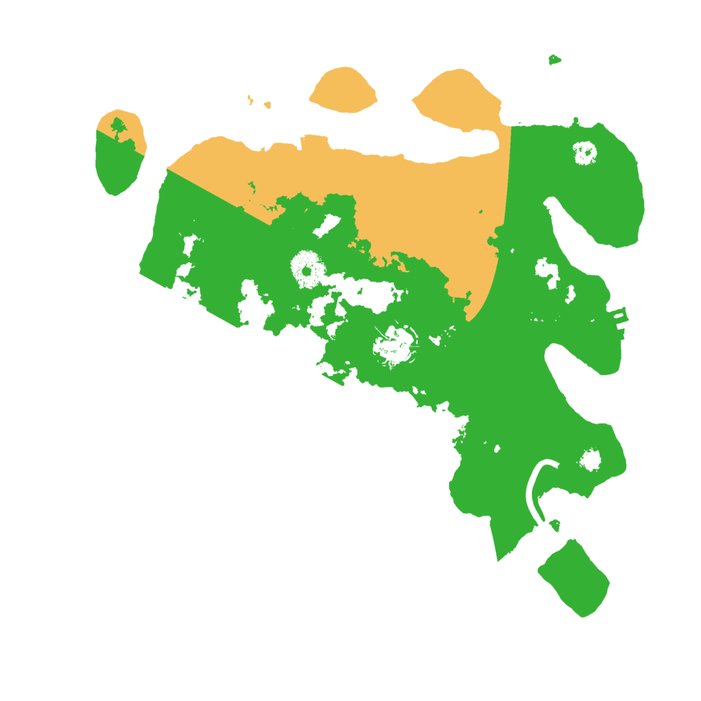 Biome Rust Map: Procedural Map, Size: 3000, Seed: 7073