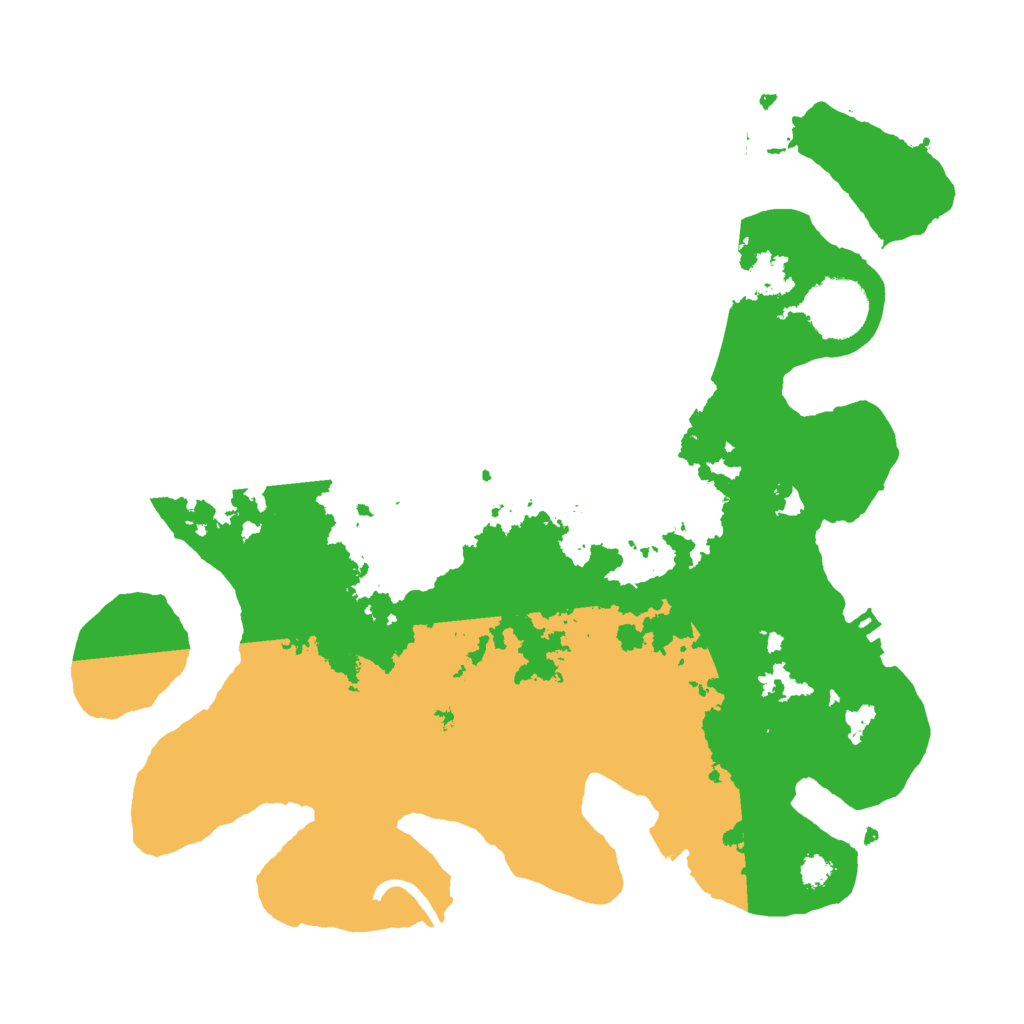 Biome Rust Map: Procedural Map, Size: 3000, Seed: 8169