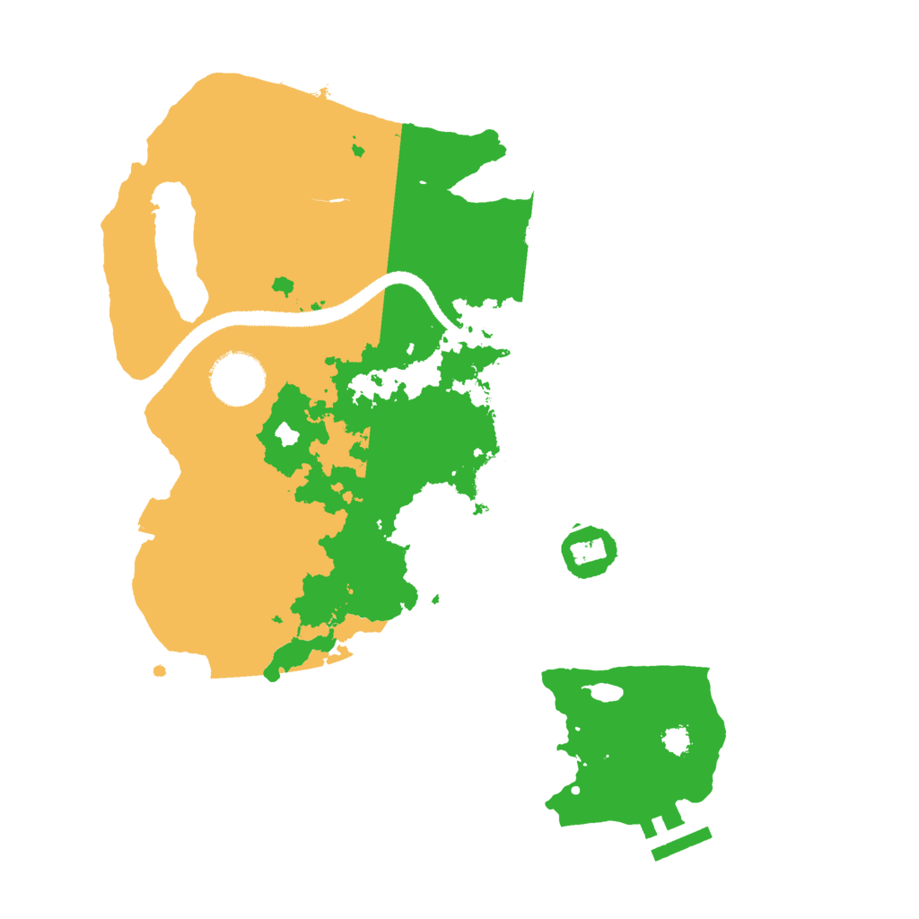 Biome Rust Map: Procedural Map, Size: 3000, Seed: 31743