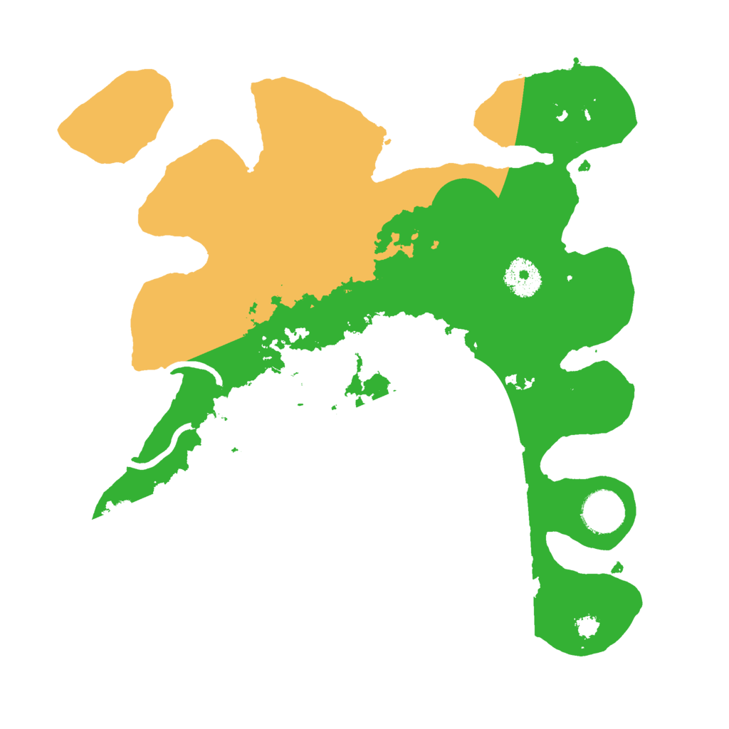 Biome Rust Map: Procedural Map, Size: 3000, Seed: 29891