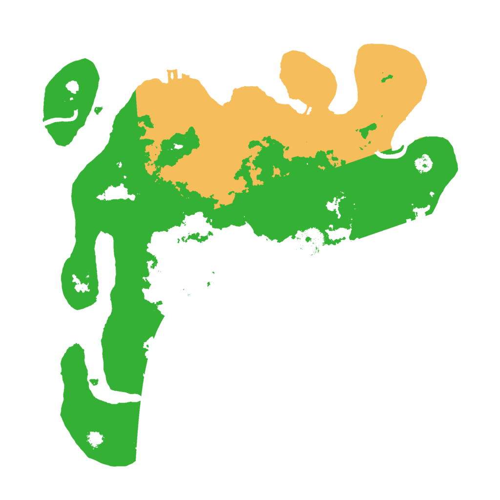 Biome Rust Map: Procedural Map, Size: 3000, Seed: 1680184617