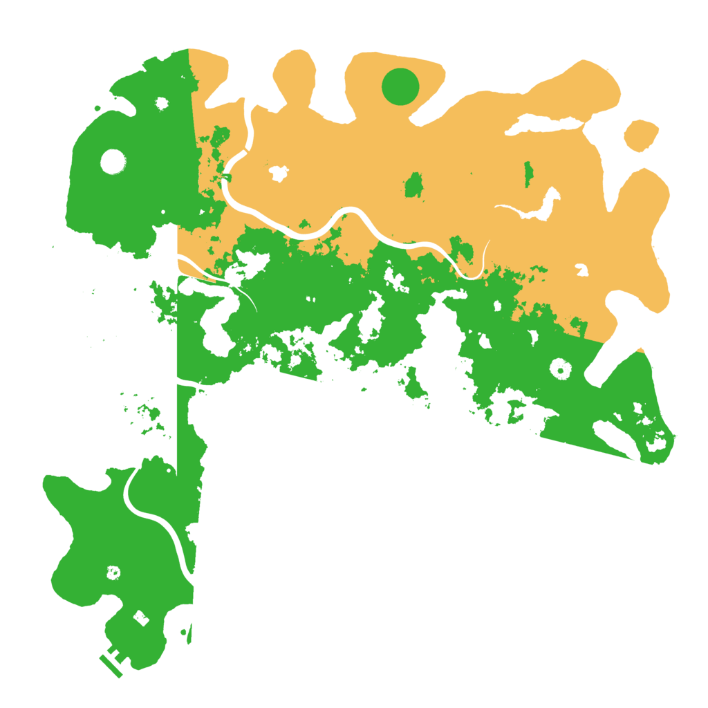 Biome Rust Map: Procedural Map, Size: 5000, Seed: 600111111