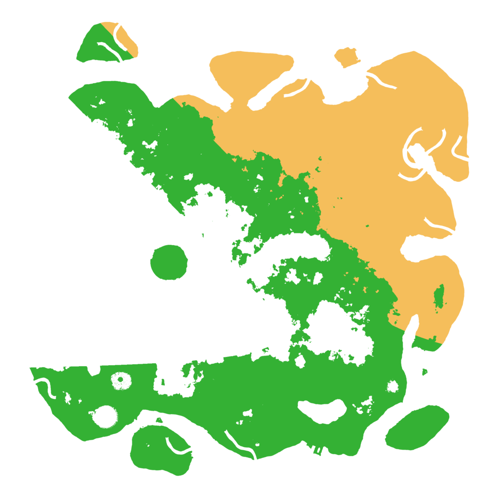 Biome Rust Map: Procedural Map, Size: 3900, Seed: 715510