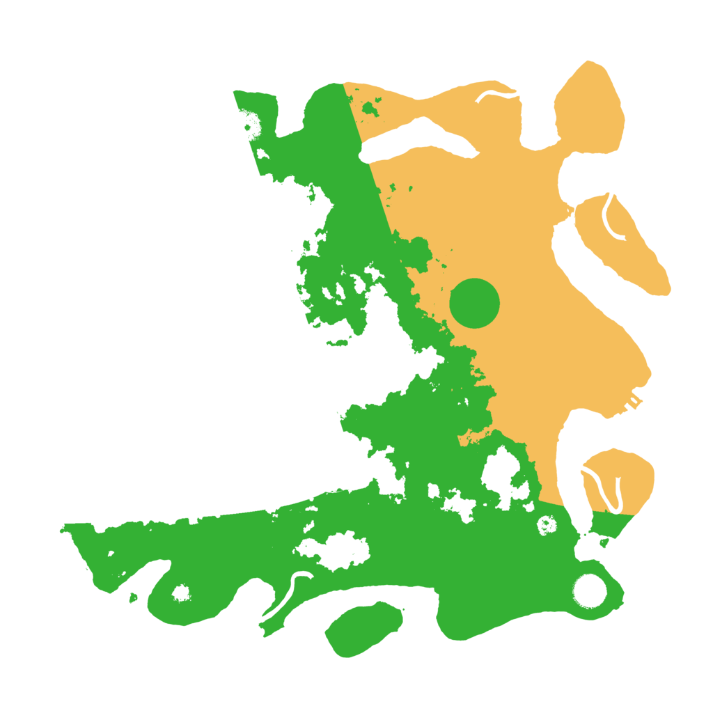 Biome Rust Map: Procedural Map, Size: 3750, Seed: 218500875