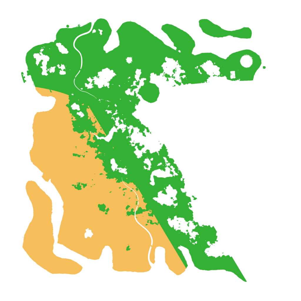 Biome Rust Map: Procedural Map, Size: 4250, Seed: 215292