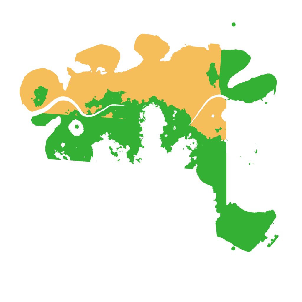 Biome Rust Map: Procedural Map, Size: 3000, Seed: 381728436