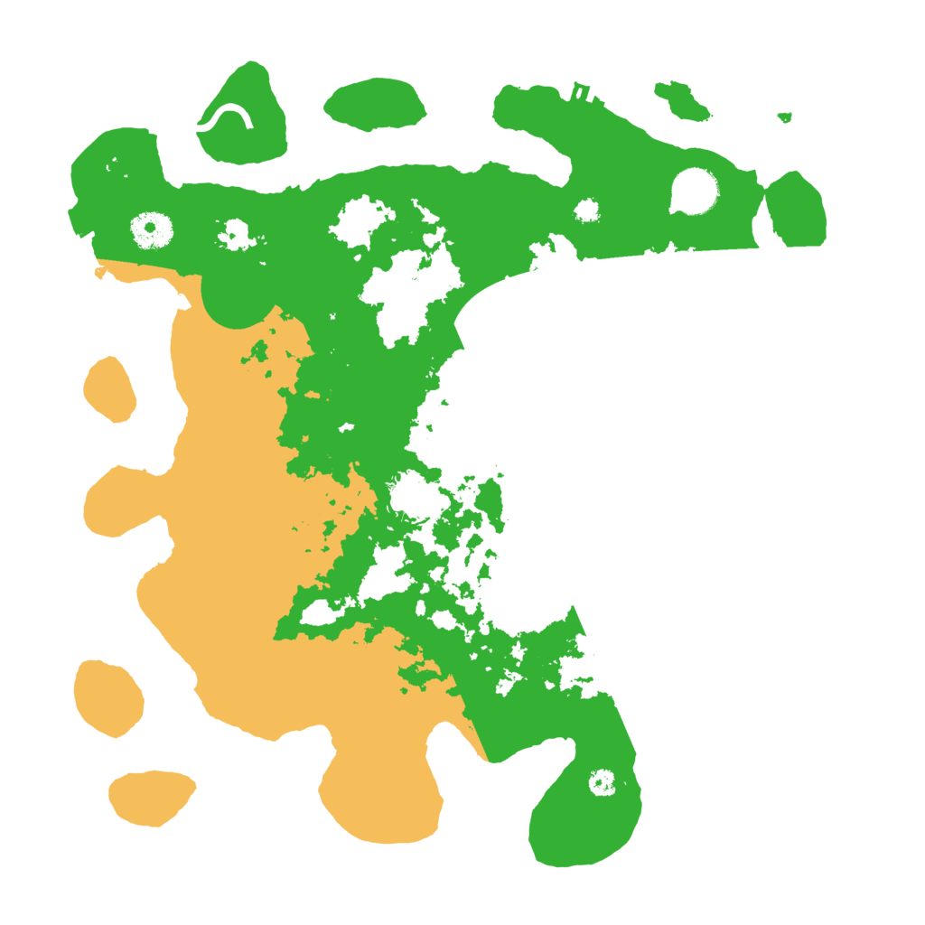 Biome Rust Map: Procedural Map, Size: 3500, Seed: 1751727443