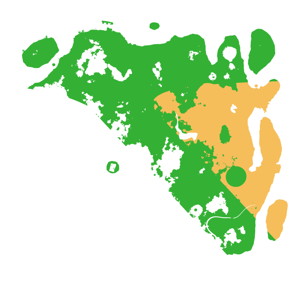 Biome Rust Map: Procedural Map, Size: 4000, Seed: 1964705287