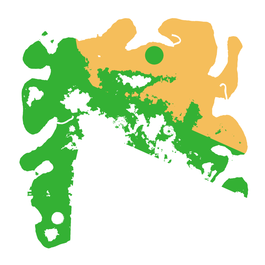 Biome Rust Map: Procedural Map, Size: 3800, Seed: 2064751768