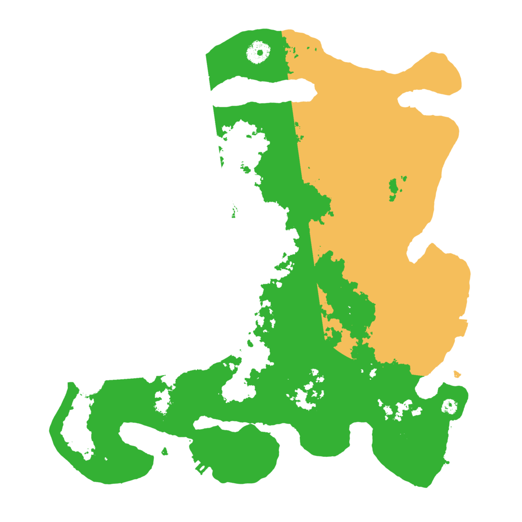 Biome Rust Map: Procedural Map, Size: 3500, Seed: 973598200