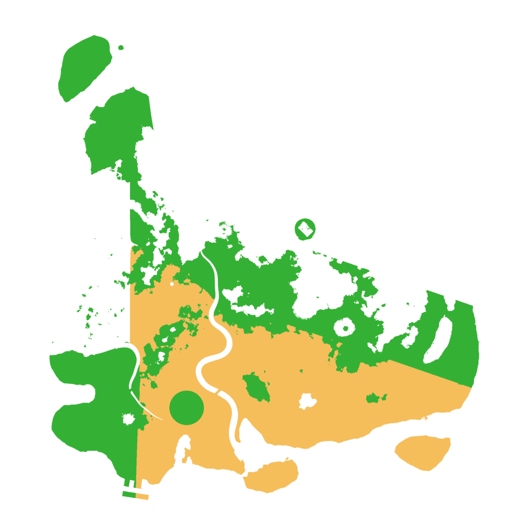 Biome Rust Map: Procedural Map, Size: 4000, Seed: 921526309