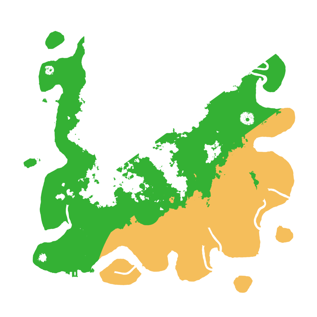 Biome Rust Map: Procedural Map, Size: 3500, Seed: 644940681