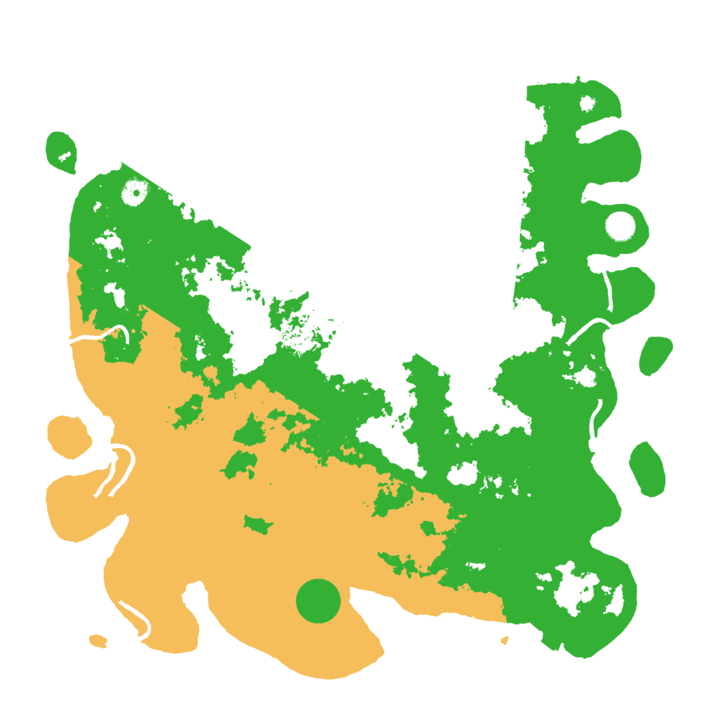 Biome Rust Map: Procedural Map, Size: 4250, Seed: 19015