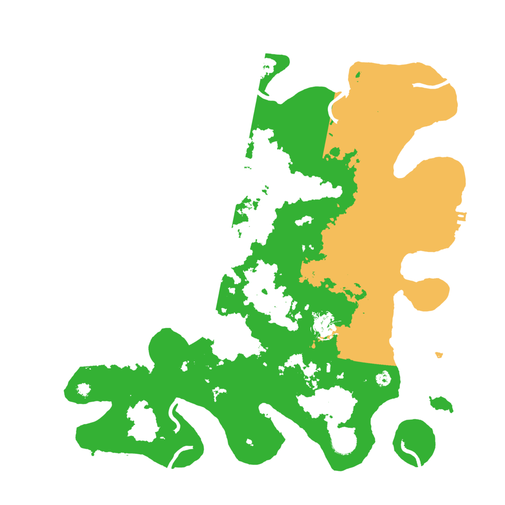 Biome Rust Map: Procedural Map, Size: 3500, Seed: 1367600830