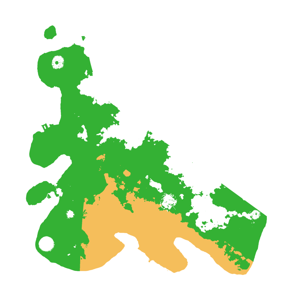 Biome Rust Map: Procedural Map, Size: 3500, Seed: 2109170