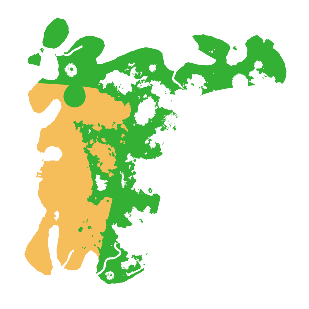 Biome Rust Map: Procedural Map, Size: 3700, Seed: 1822871011