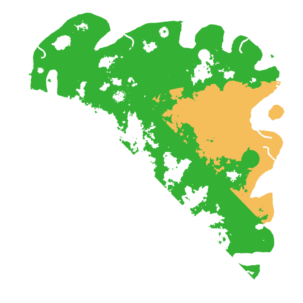 Biome Rust Map: Procedural Map, Size: 4500, Seed: 1798256148