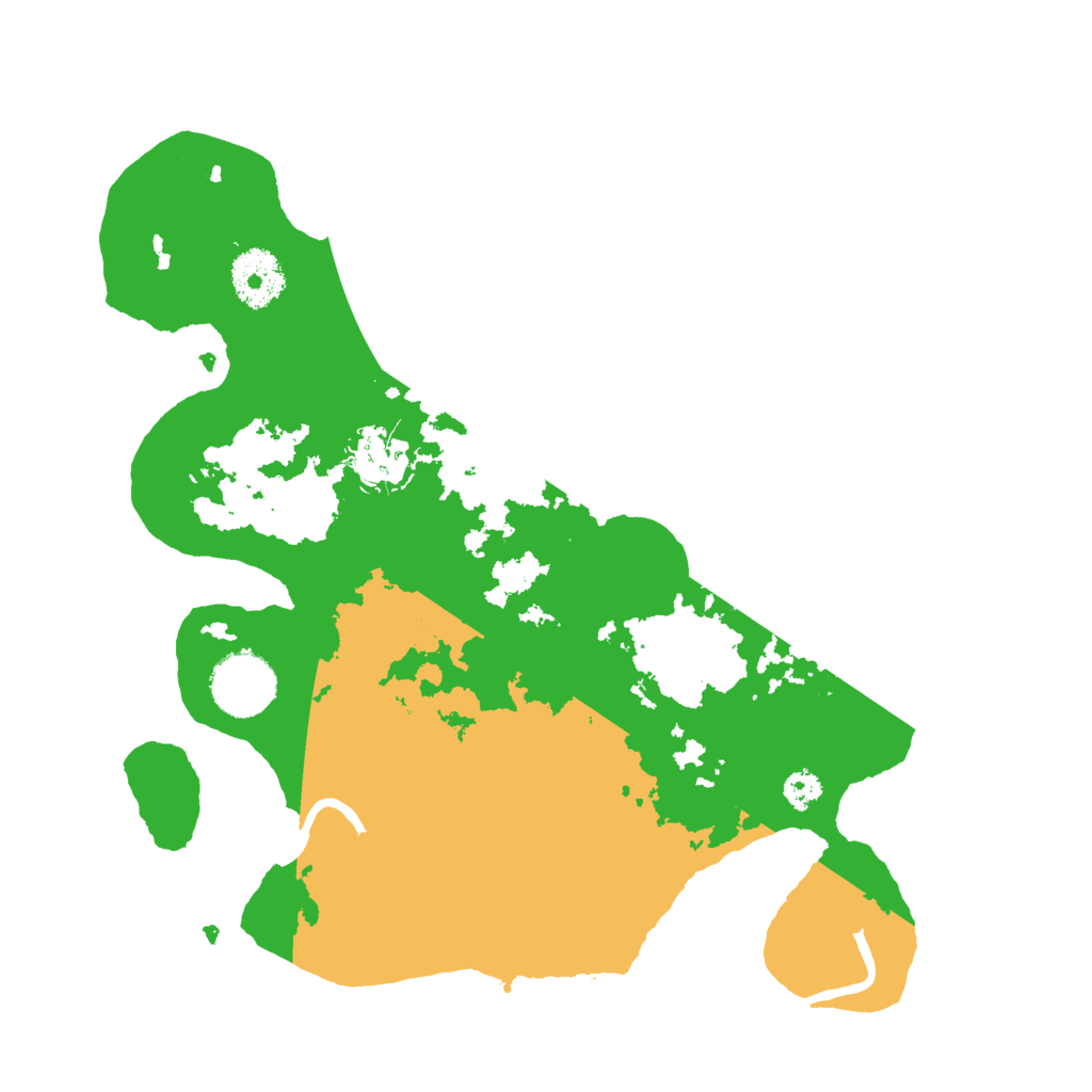 Biome Rust Map: Procedural Map, Size: 3000, Seed: 1231231