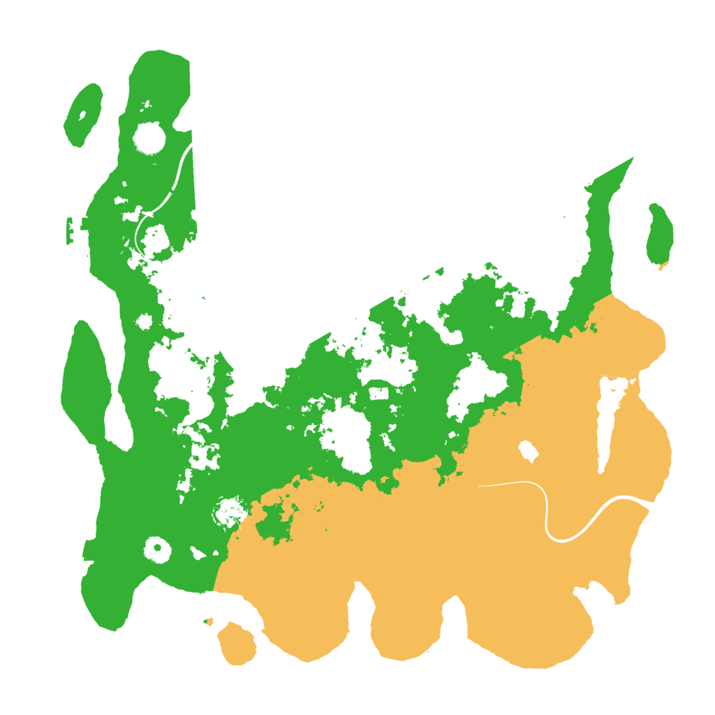 Biome Rust Map: Procedural Map, Size: 4000, Seed: 1804006530