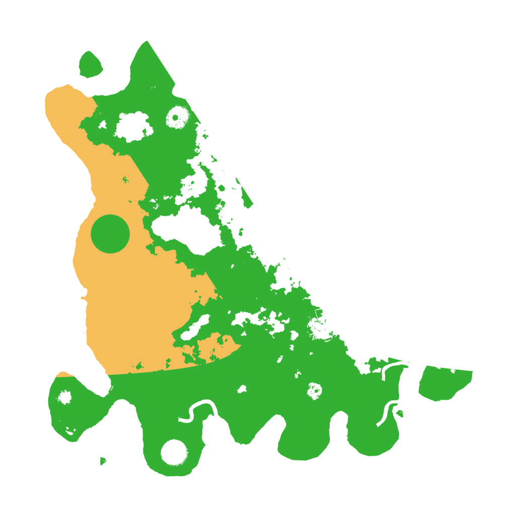Biome Rust Map: Procedural Map, Size: 3500, Seed: 882482645