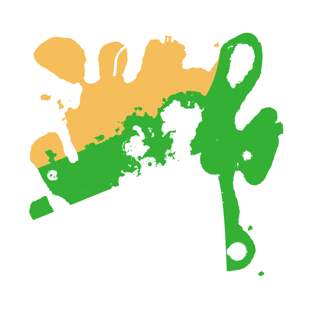 Biome Rust Map: Procedural Map, Size: 3000, Seed: 8387