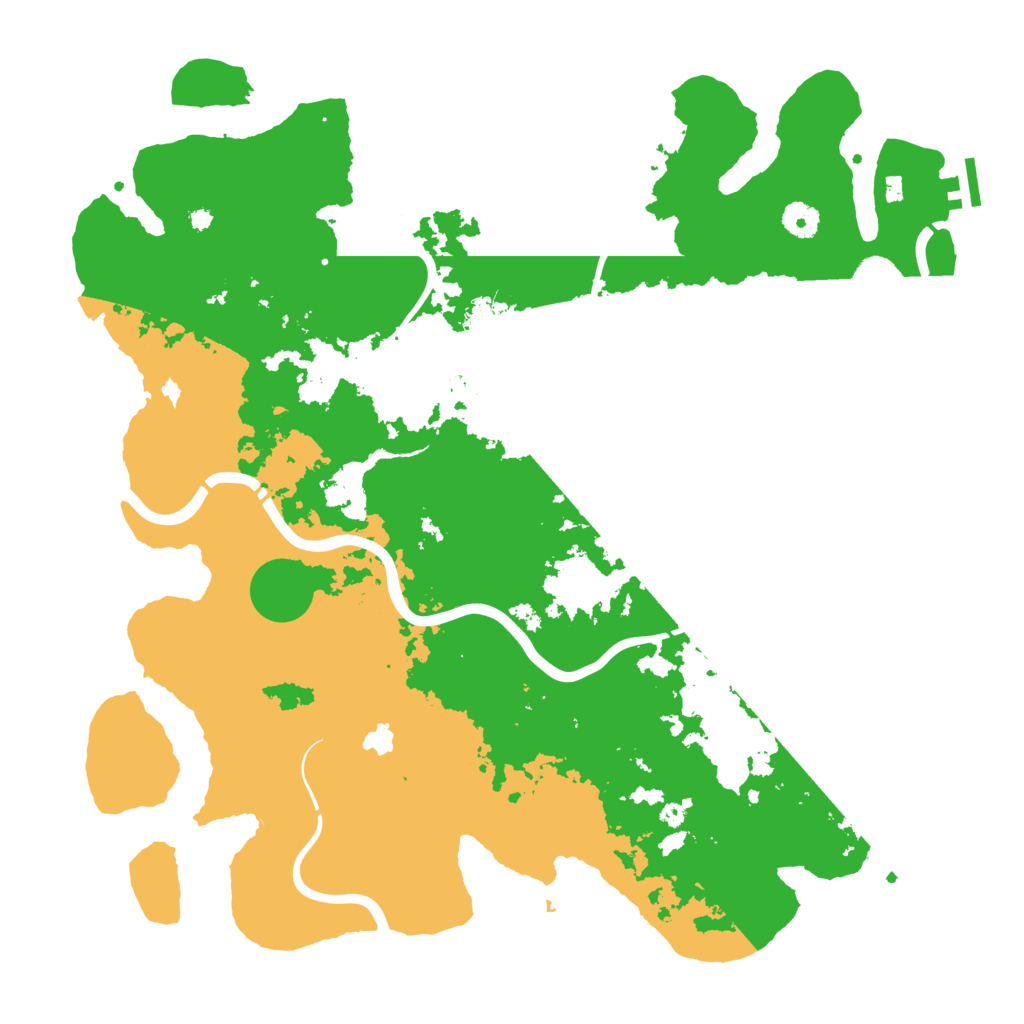 Biome Rust Map: Procedural Map, Size: 4250, Seed: 1577218334