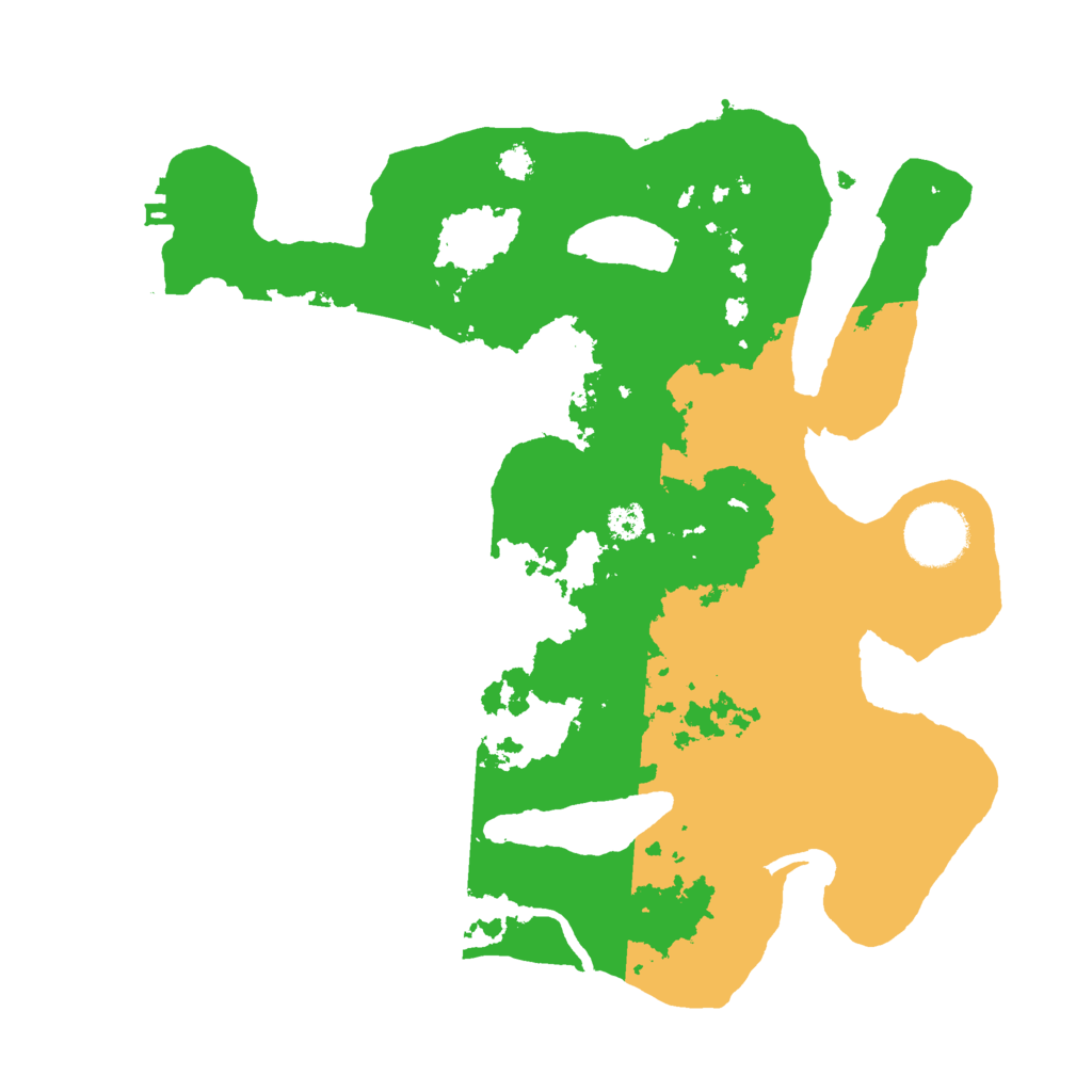 Biome Rust Map: Procedural Map, Size: 3000, Seed: 22709