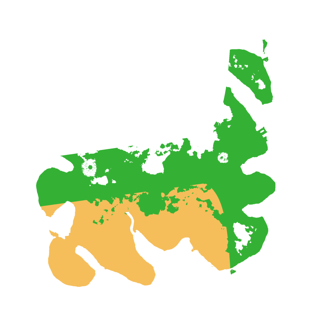 Biome Rust Map: Procedural Map, Size: 3000, Seed: 189471