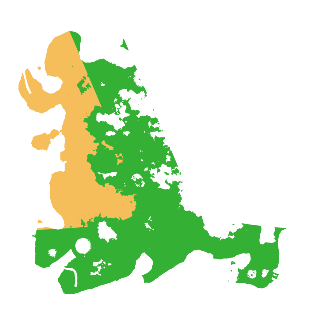 Biome Rust Map: Procedural Map, Size: 3580, Seed: 347423