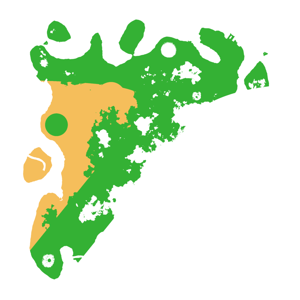 Biome Rust Map: Procedural Map, Size: 3500, Seed: 1630932587