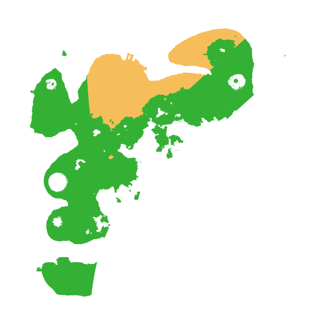 Biome Rust Map: Procedural Map, Size: 3000, Seed: 32148