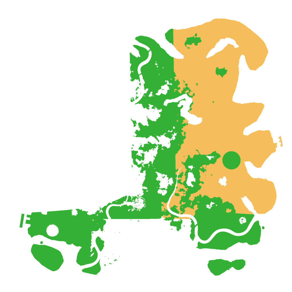Biome Rust Map: Procedural Map, Size: 4250, Seed: 1909682196