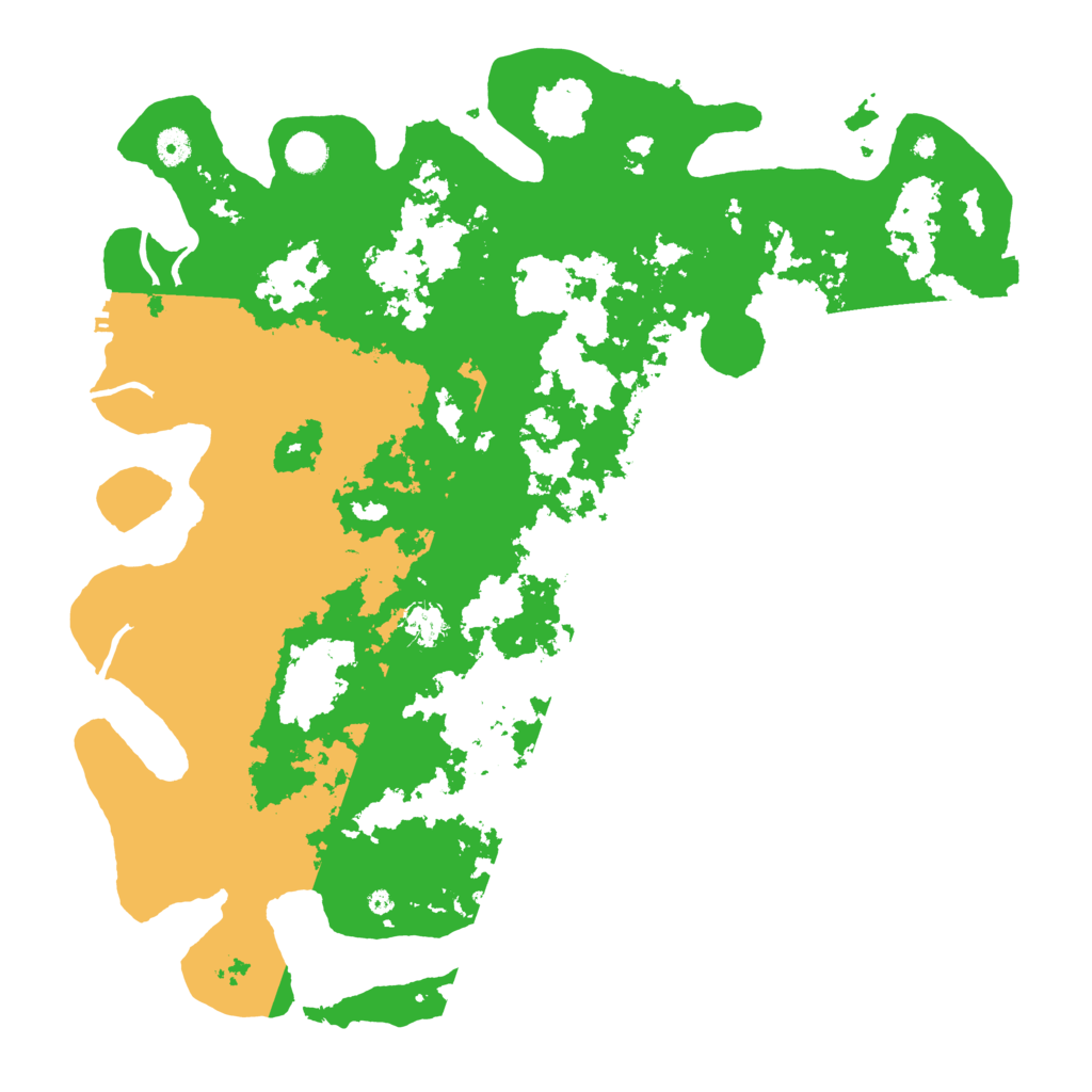 Biome Rust Map: Procedural Map, Size: 4550, Seed: 1310342934