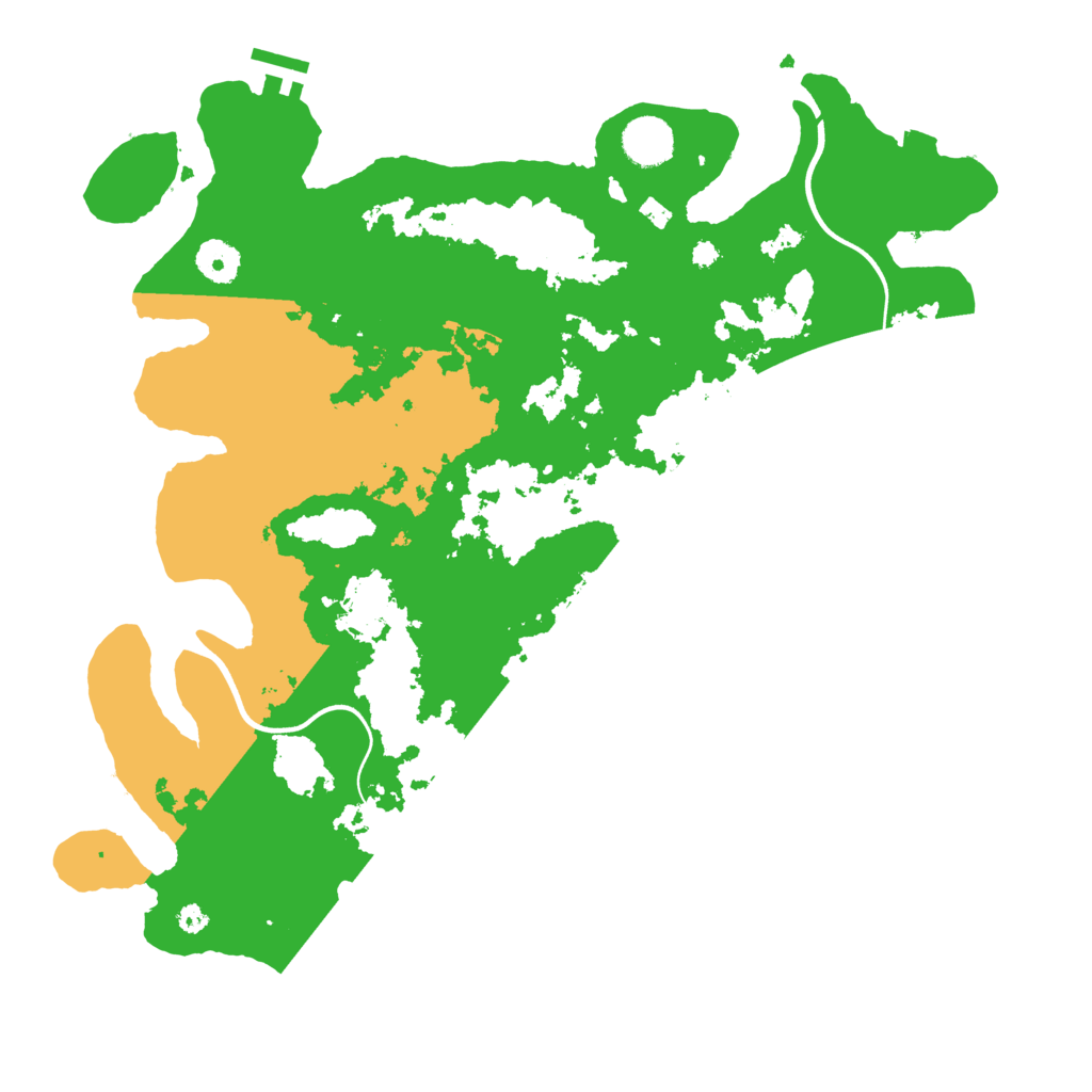 Biome Rust Map: Procedural Map, Size: 3800, Seed: 183403333