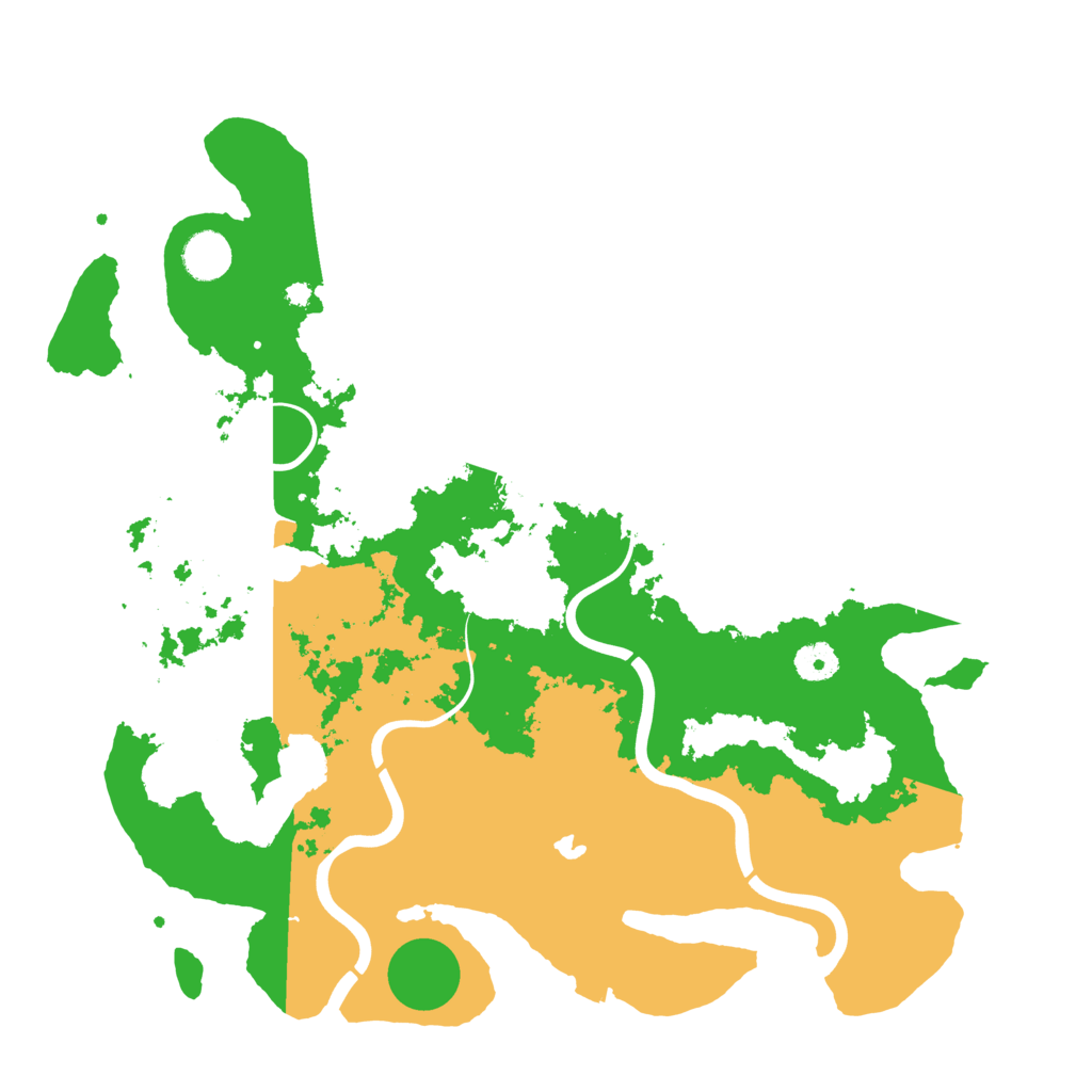 Biome Rust Map: Procedural Map, Size: 4000, Seed: 1688
