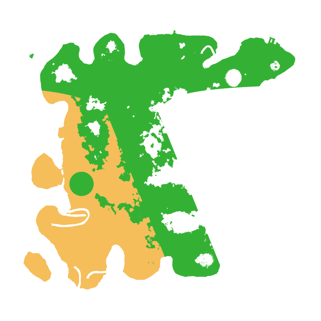 Biome Rust Map: Procedural Map, Size: 3500, Seed: 667154699