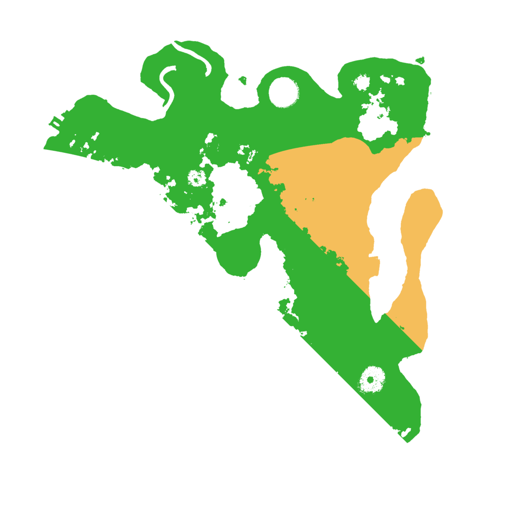 Biome Rust Map: Procedural Map, Size: 3000, Seed: 12631