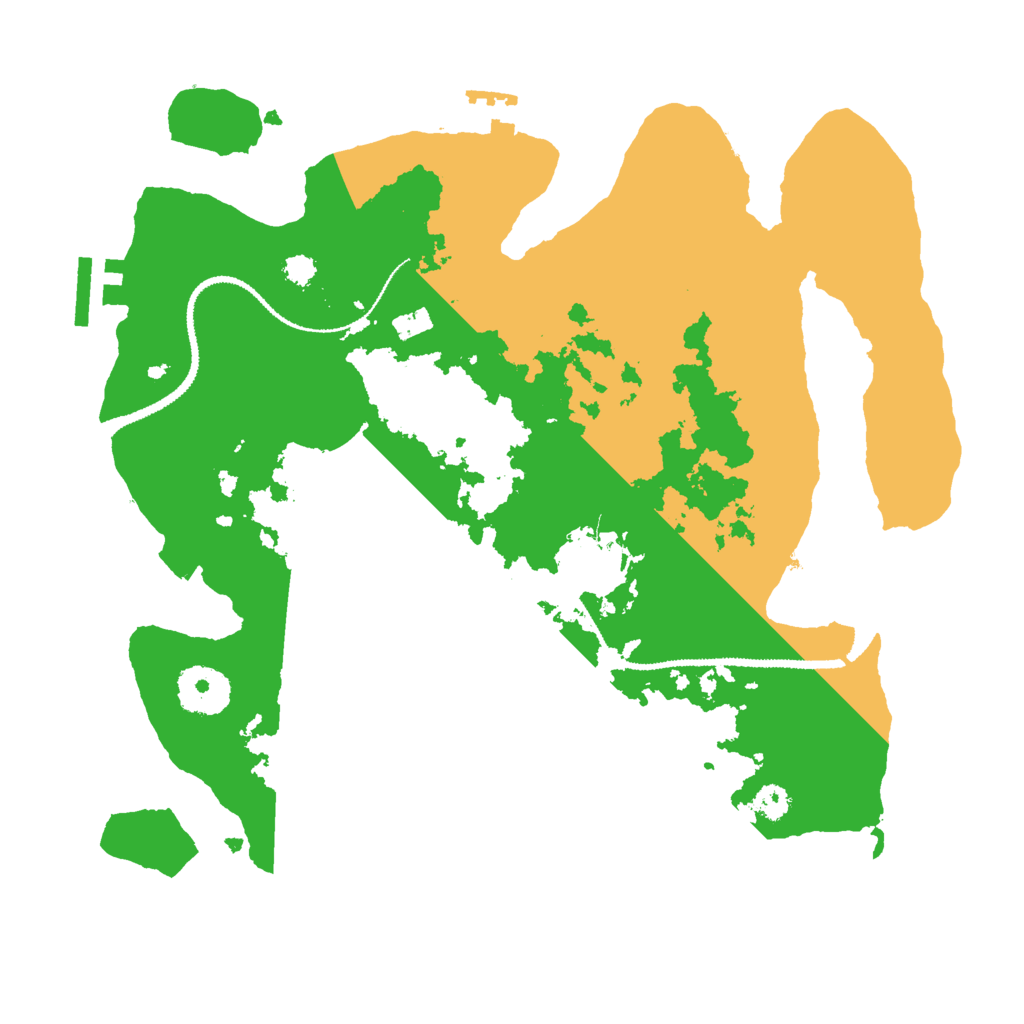 Biome Rust Map: Procedural Map, Size: 3000, Seed: 8765432
