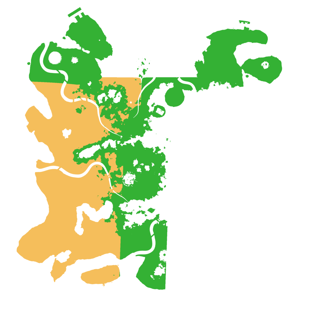 Biome Rust Map: Procedural Map, Size: 4250, Seed: 847820593