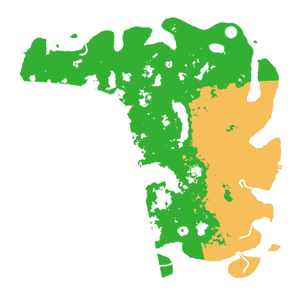 Biome Rust Map: Procedural Map, Size: 4400, Seed: 200420231