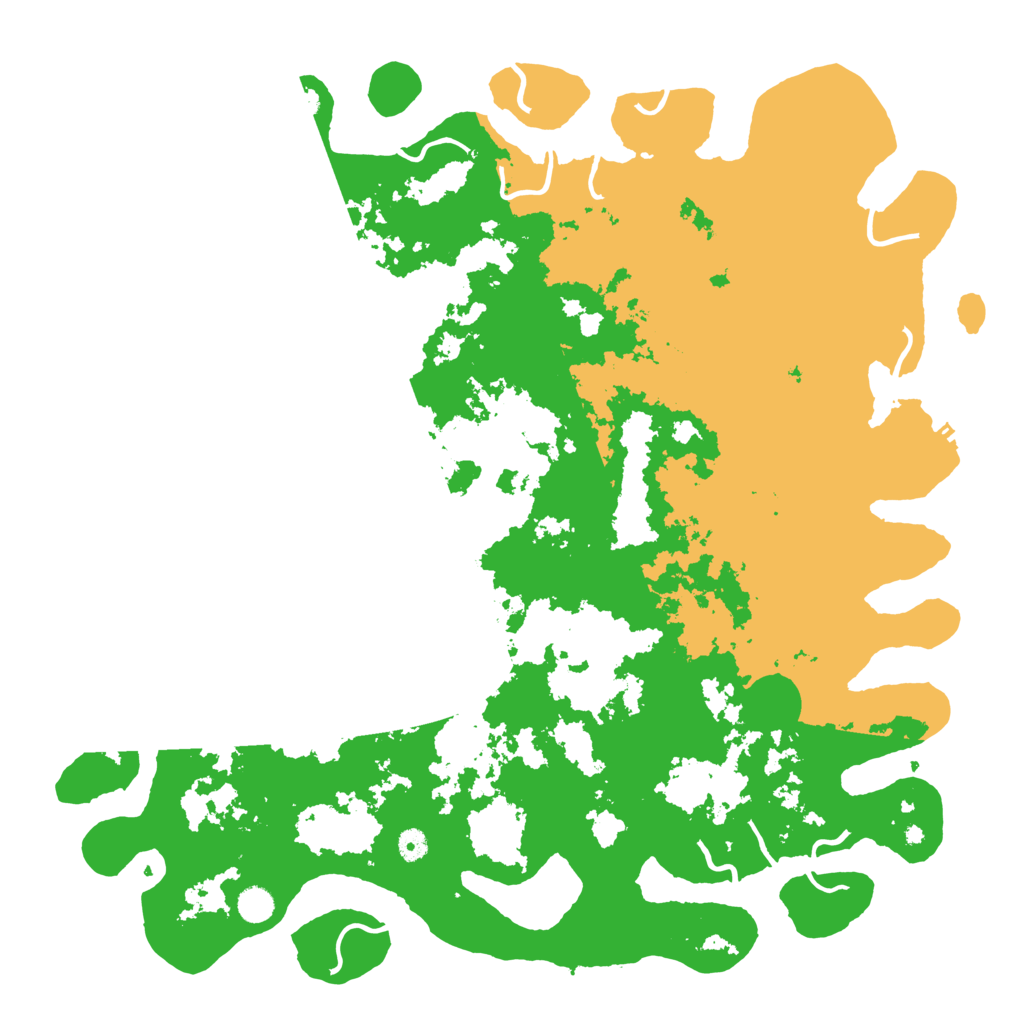 Biome Rust Map: Procedural Map, Size: 5000, Seed: 712003050