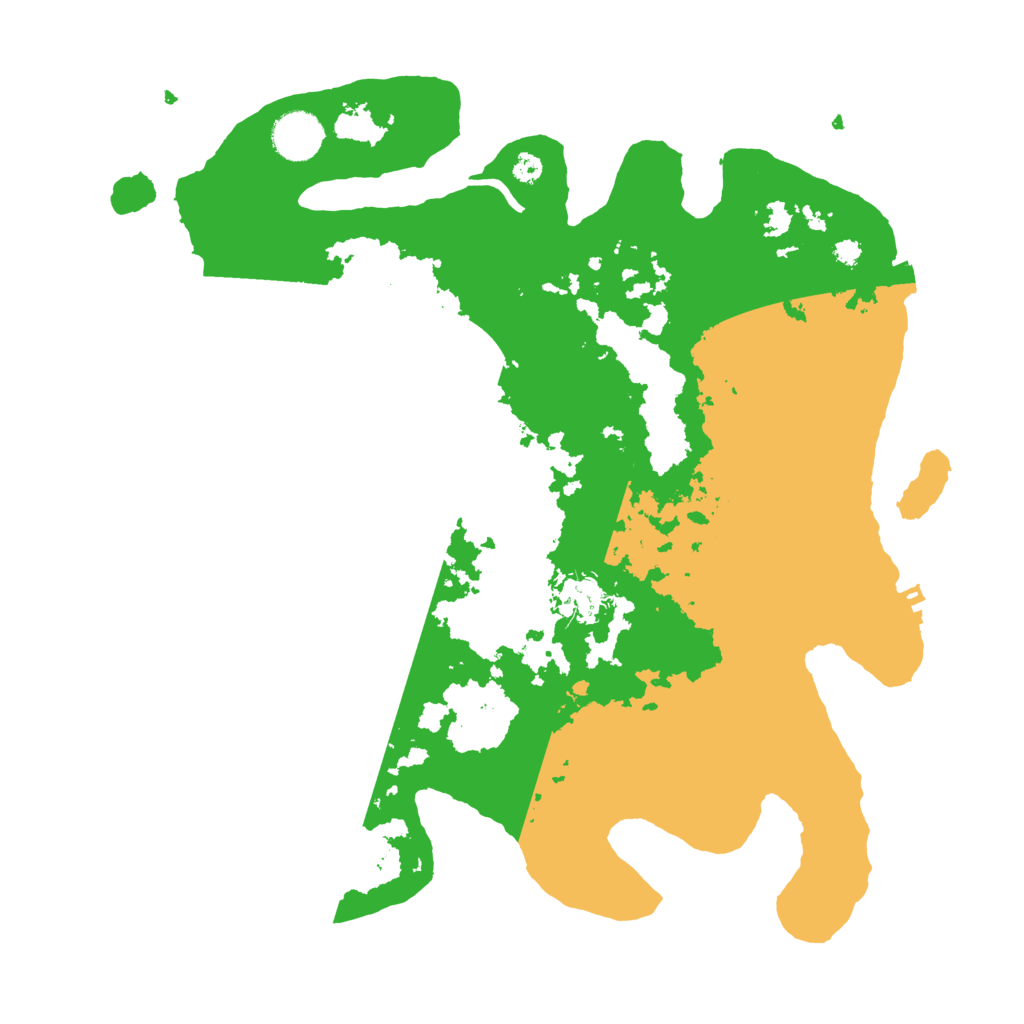 Biome Rust Map: Procedural Map, Size: 3600, Seed: 1893468445