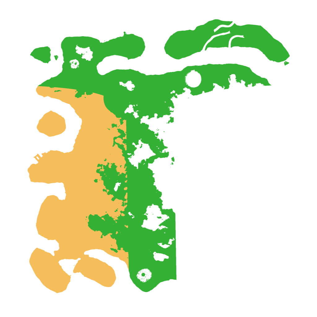 Biome Rust Map: Procedural Map, Size: 3500, Seed: 124956487