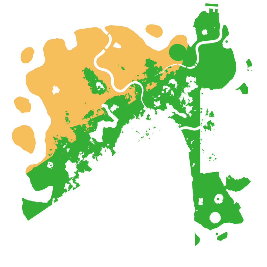 Biome Rust Map: Procedural Map, Size: 4250, Seed: 1529968670