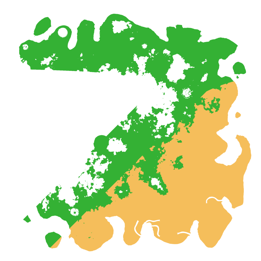 Biome Rust Map: Procedural Map, Size: 4800, Seed: 1516071185
