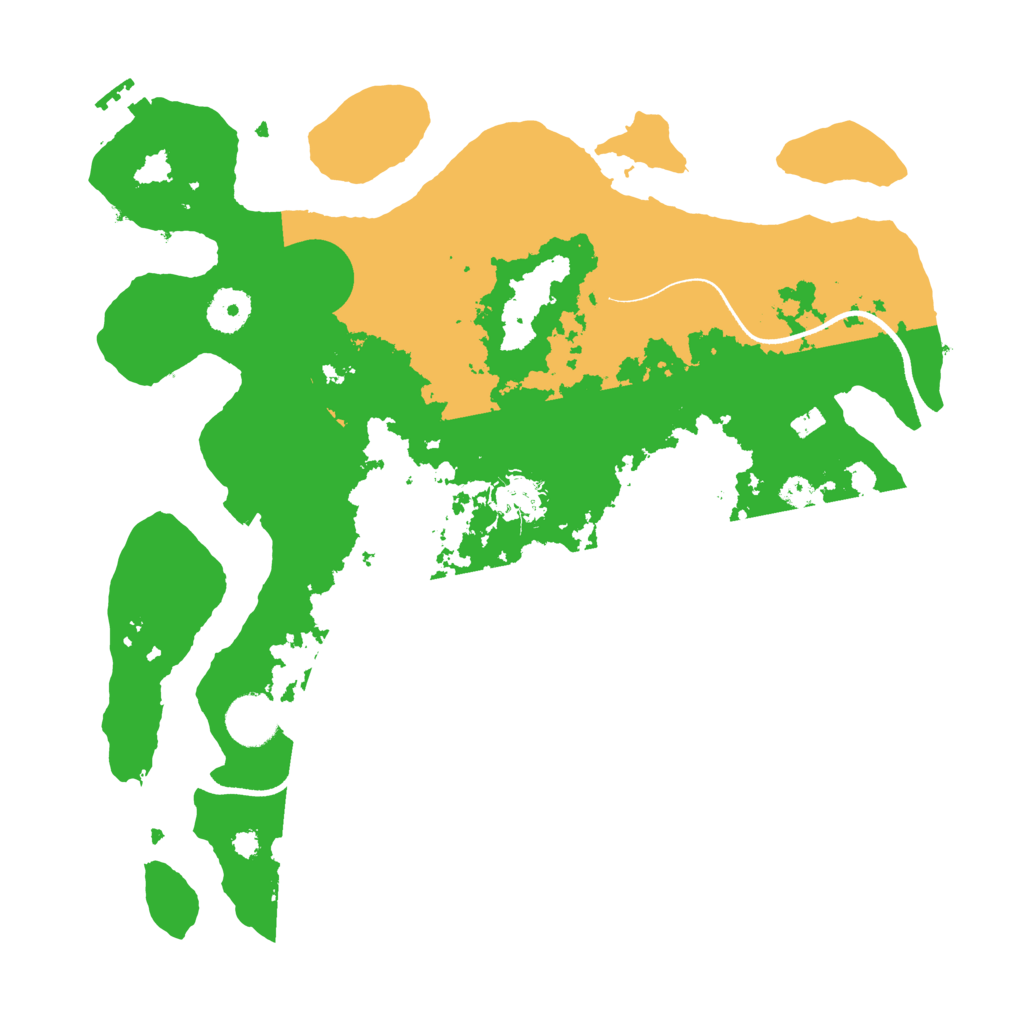 Biome Rust Map: Procedural Map, Size: 3500, Seed: 211151043