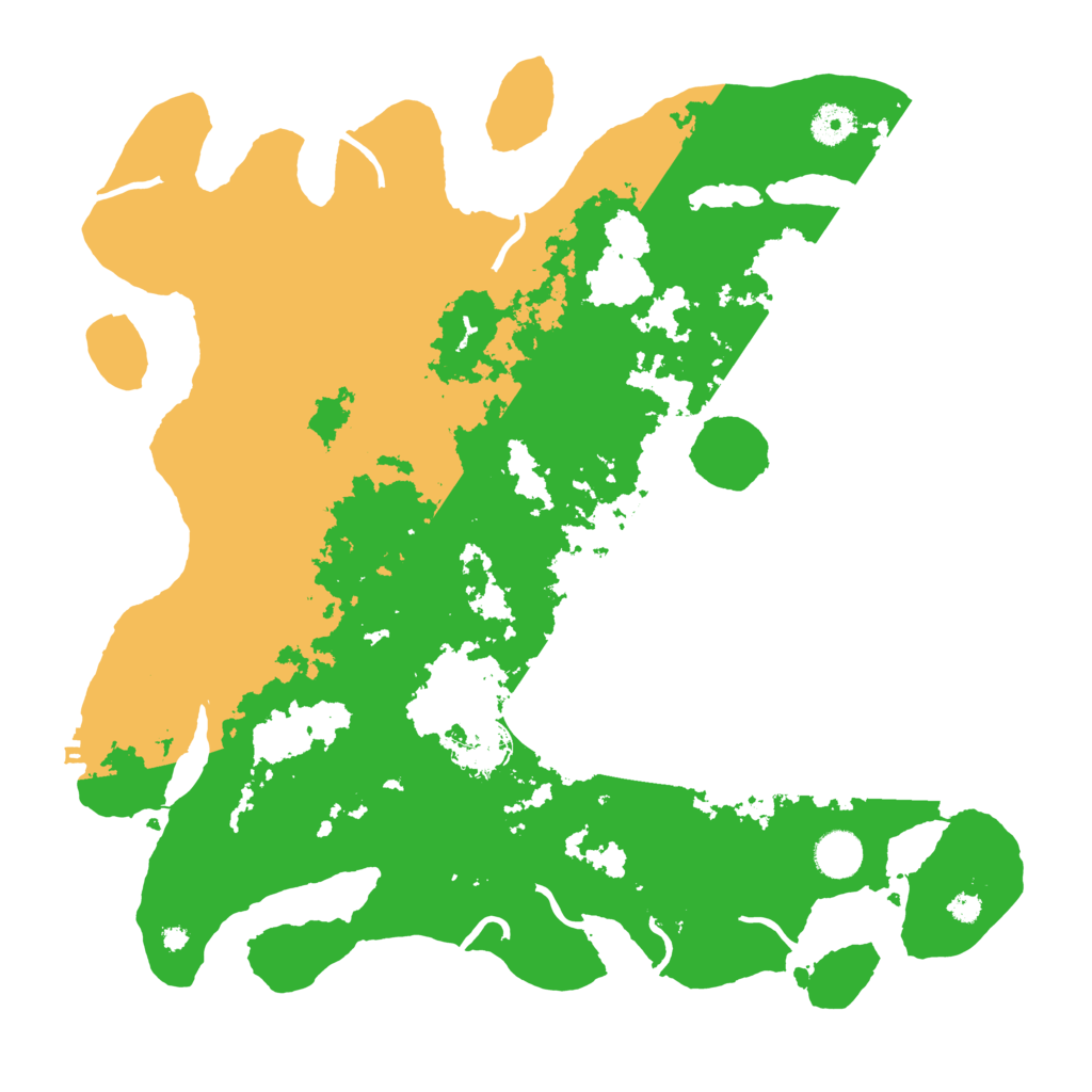 Biome Rust Map: Procedural Map, Size: 4000, Seed: 136033304