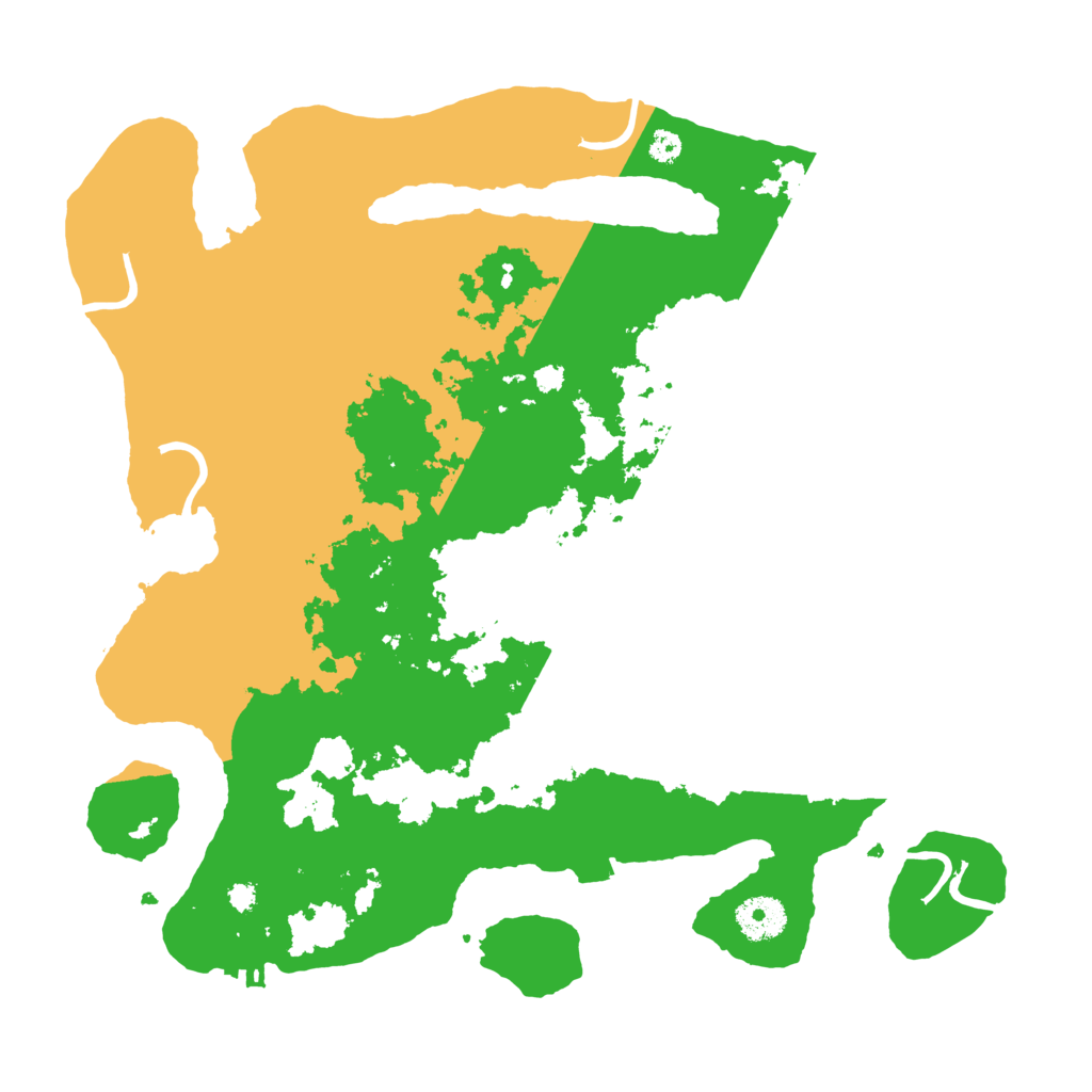 Biome Rust Map: Procedural Map, Size: 3500, Seed: 1832727839