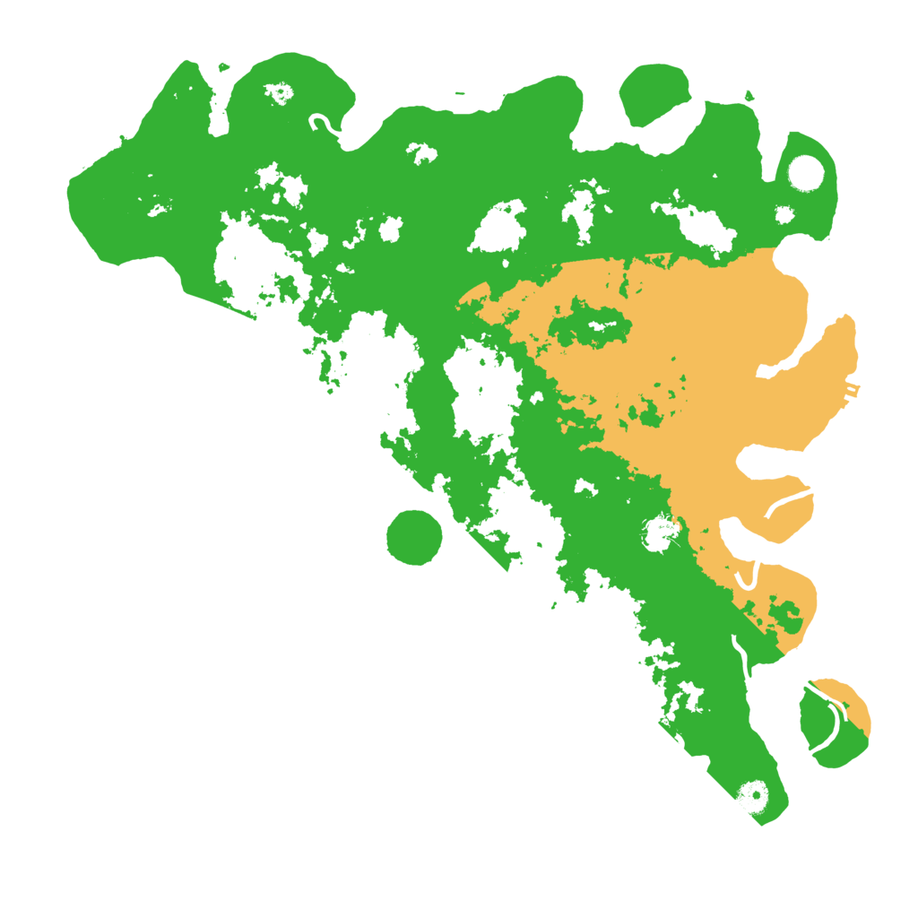 Biome Rust Map: Procedural Map, Size: 4500, Seed: 1979883478