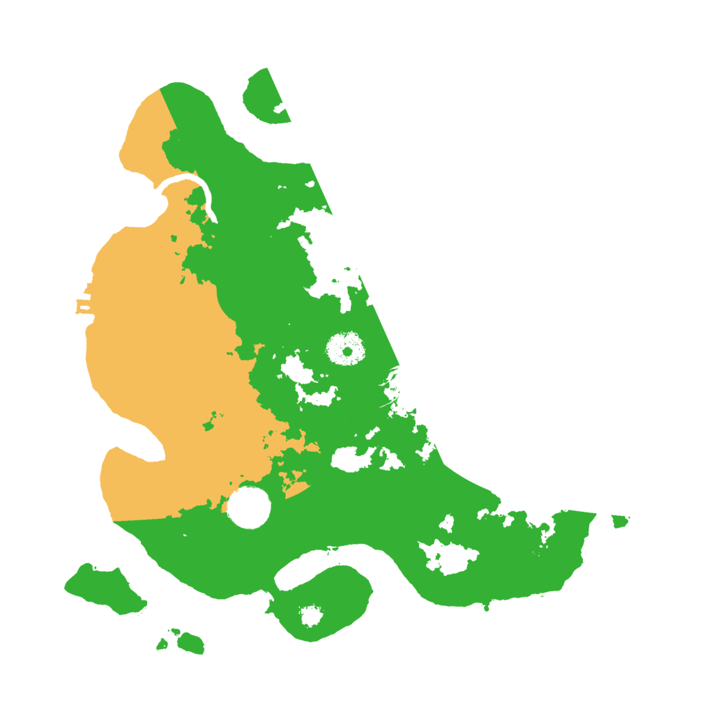 Biome Rust Map: Procedural Map, Size: 3000, Seed: 159015